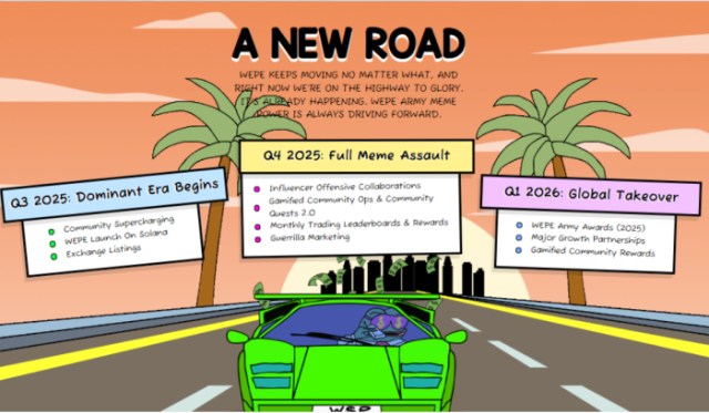 WEPE Army meme power is always driving forward