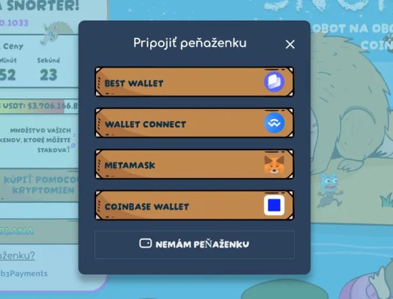 ako kúpiť Snorter Token návod