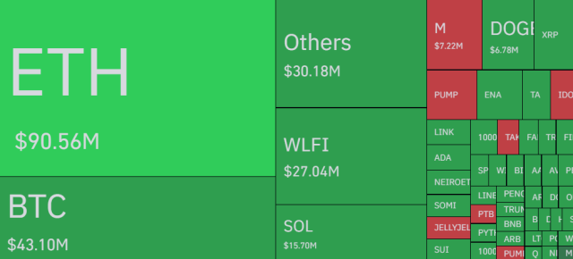 Bitcoin Vs Other Crypto Liquidations