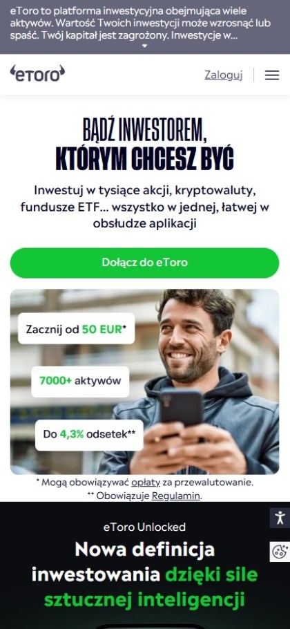 etoro akcje etor
