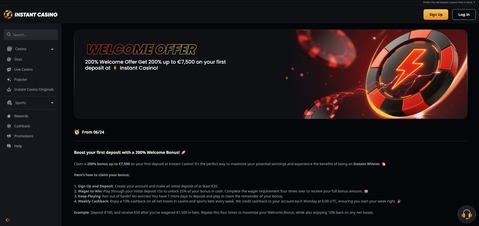 インスタントカジノ