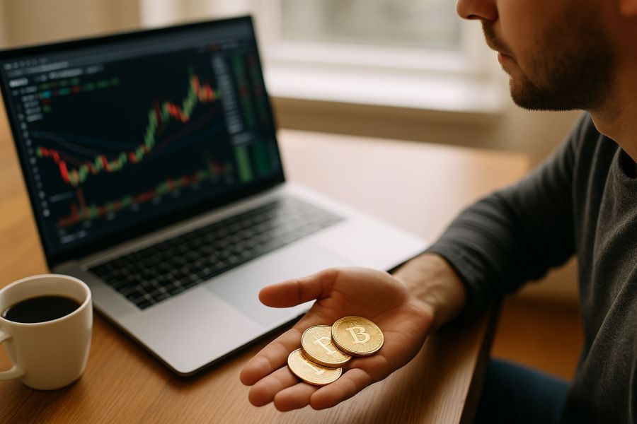 inwestowanie kryptowaluty bitcoin inwestor