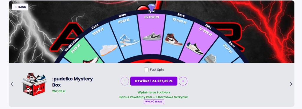 Mystery box dla chłopaka Jordan