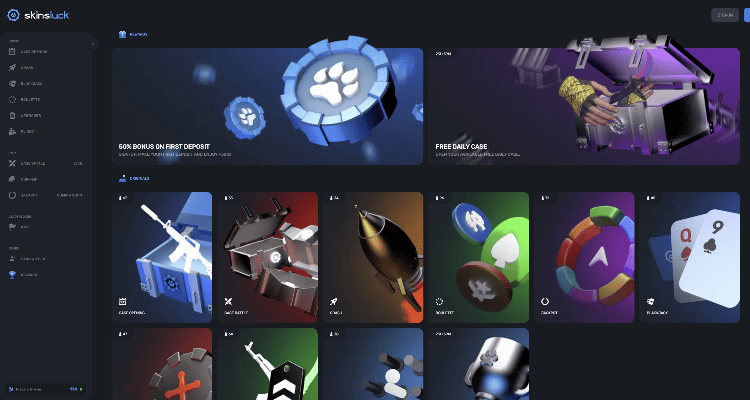 Geriausios CS GO lažybos - Skinsluck