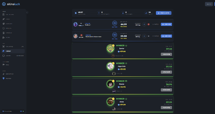 Pagrindiniai Skinsluck privalumai ir trūkumai