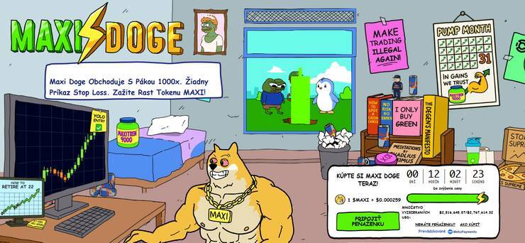 maxi doge najlepšie kryptomeny september