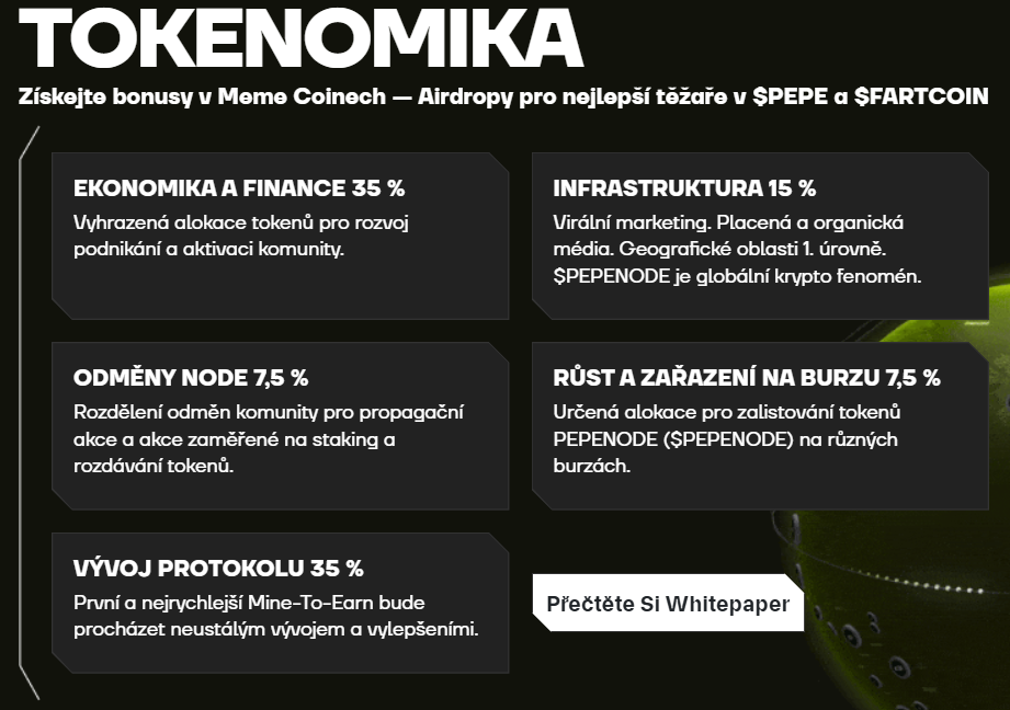 Tokenomika Pepenode