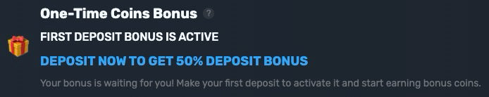 โบนัสต้อนรับ