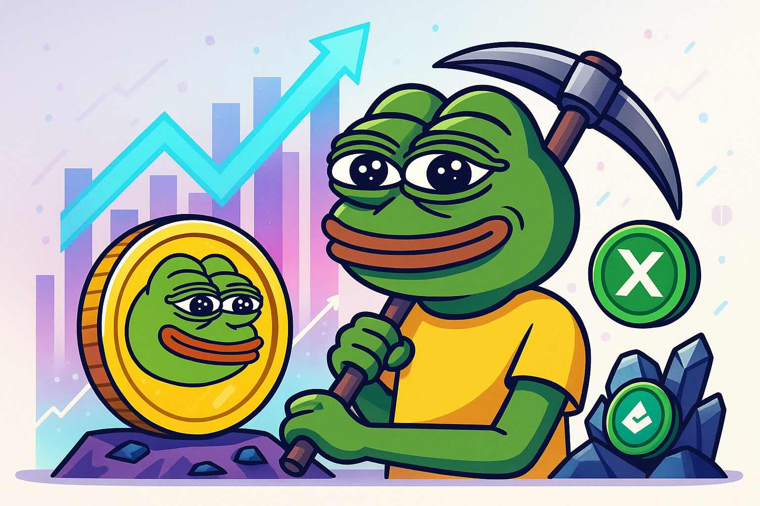 Tendances : analyse haussière sur PEPE (x13) + piste de minage via un token