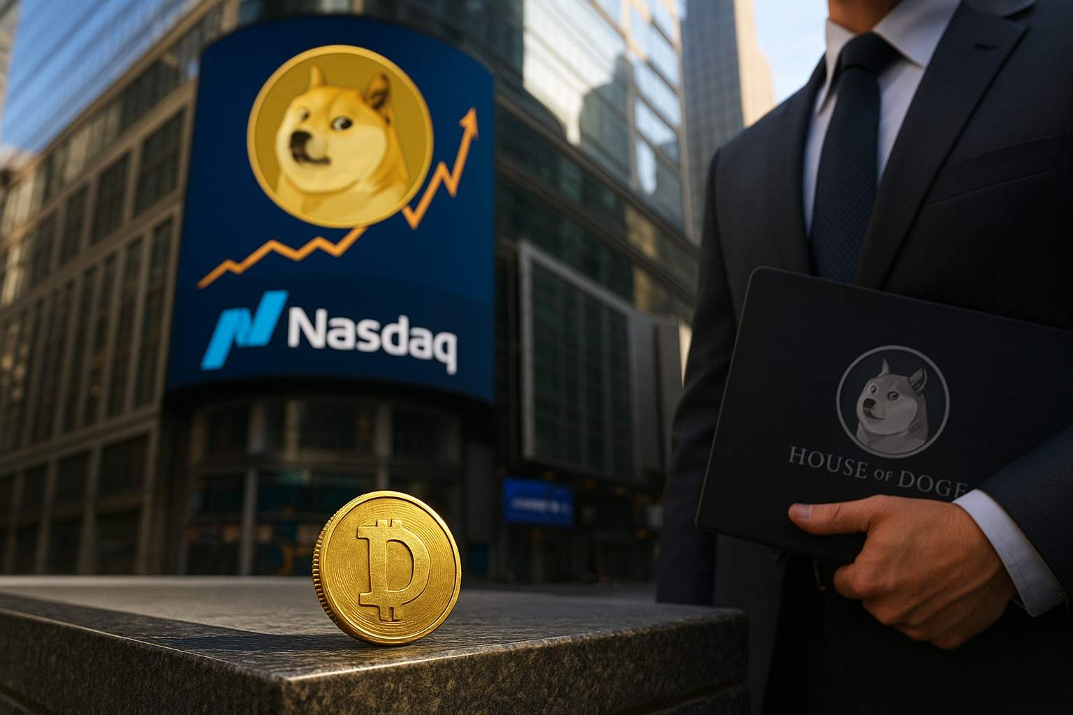 Dogecoin’s Corporate Arm Merges With Brag House for 2026 Nasdaq Listing