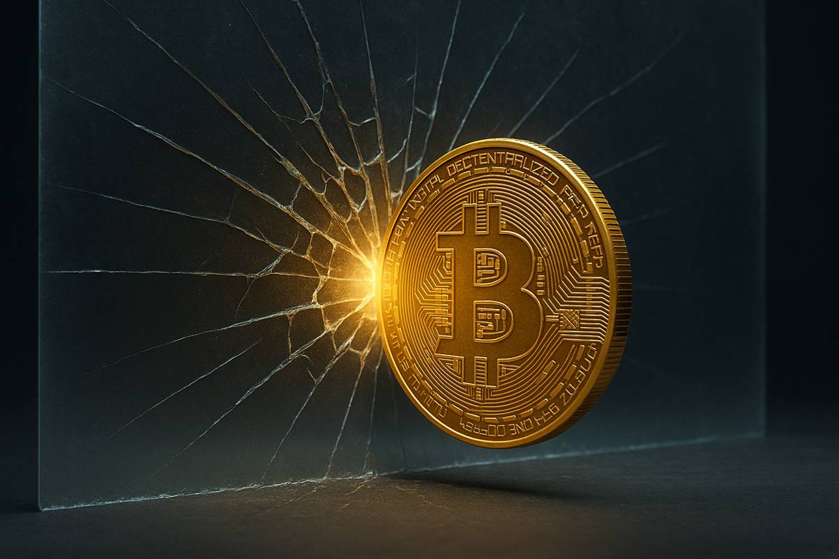 Bitcoin ชนกำแพงแก้วแตก