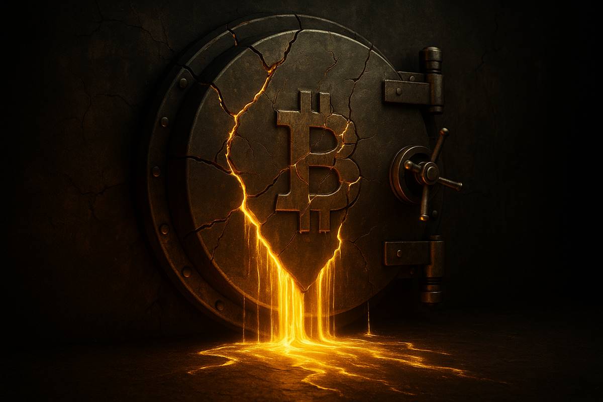 ตู้นิรภัย Bitcoin แตก ทองไหลออก