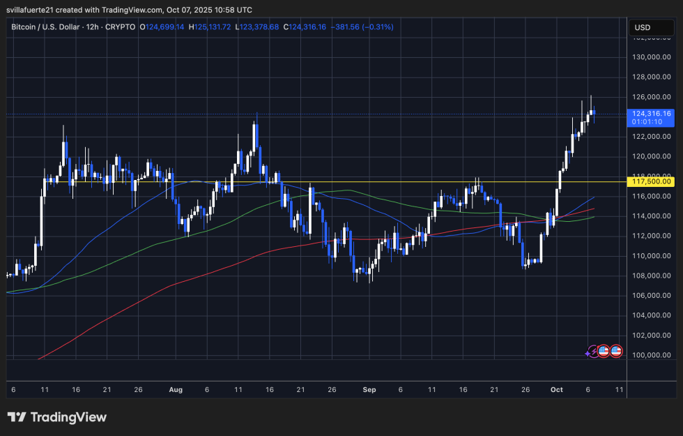 BTC testing uncharted territory | Source: BTCUSDT chart on TradingView