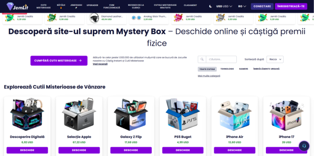 mystery box telefon