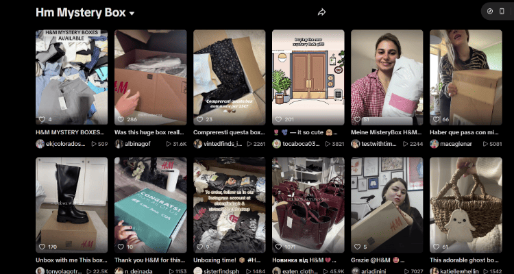 Ar verta pirkti HM mystery box?