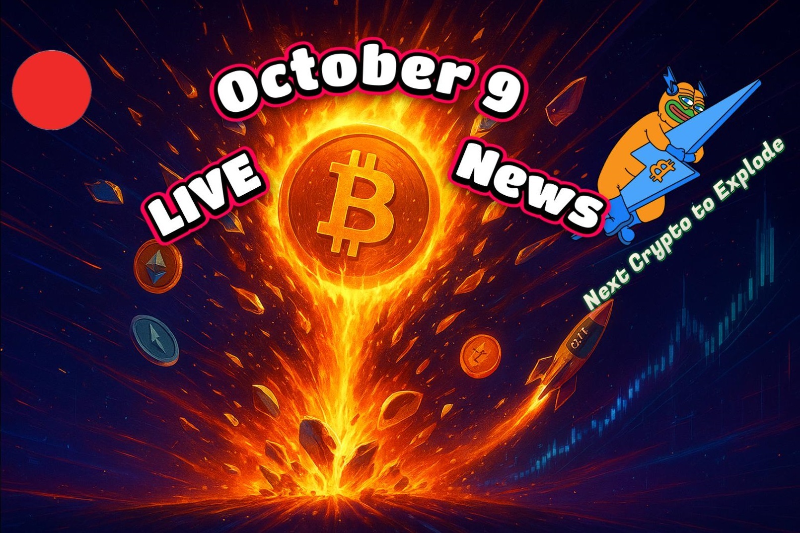 Next Crypto to Explode Live News Today: Timely Insights for Chart Sniffers (October 9)