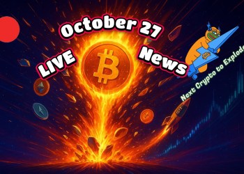 Next Crypto to Explode Live News Today: Timely Insights for Chart Sniffers (October 27)