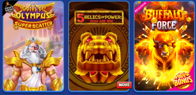 Nabídka slotů v casinu