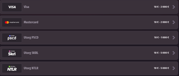 Možnosti vkladů v casine casino vklad přes paysafecard
