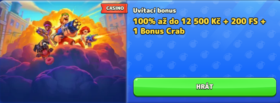 Pistolo uvítací bonus 