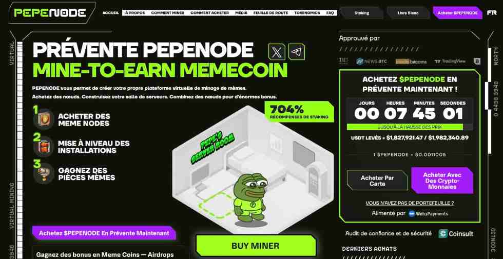 Acheter Pepenode en prévente
