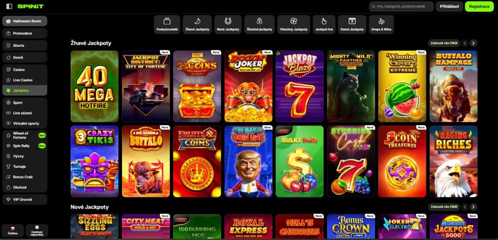 Spinit je moderní online casino bez bankovního účtu s podporou e-peněženek i kryptoměn