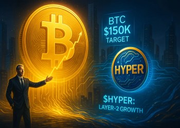 세일러의 15만 달러 비트코인 가격 전망, 레이어 2 솔루션 $HYPER에 대한 관심 키워...