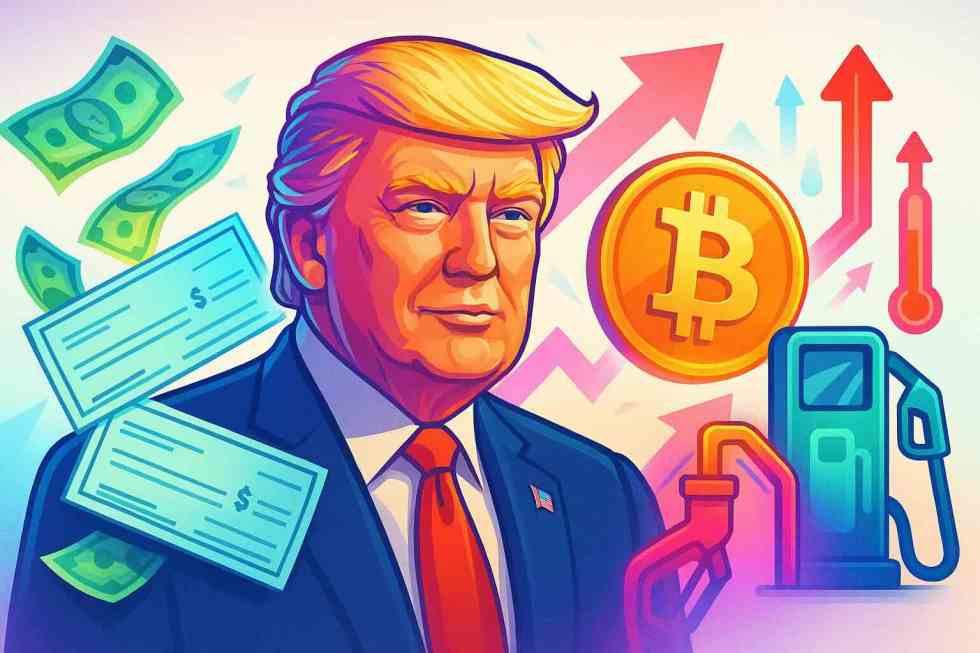 Trump, chèques de 2 000 $ et crypto : risque d’inflation ou carburant pour Bitcoin ?