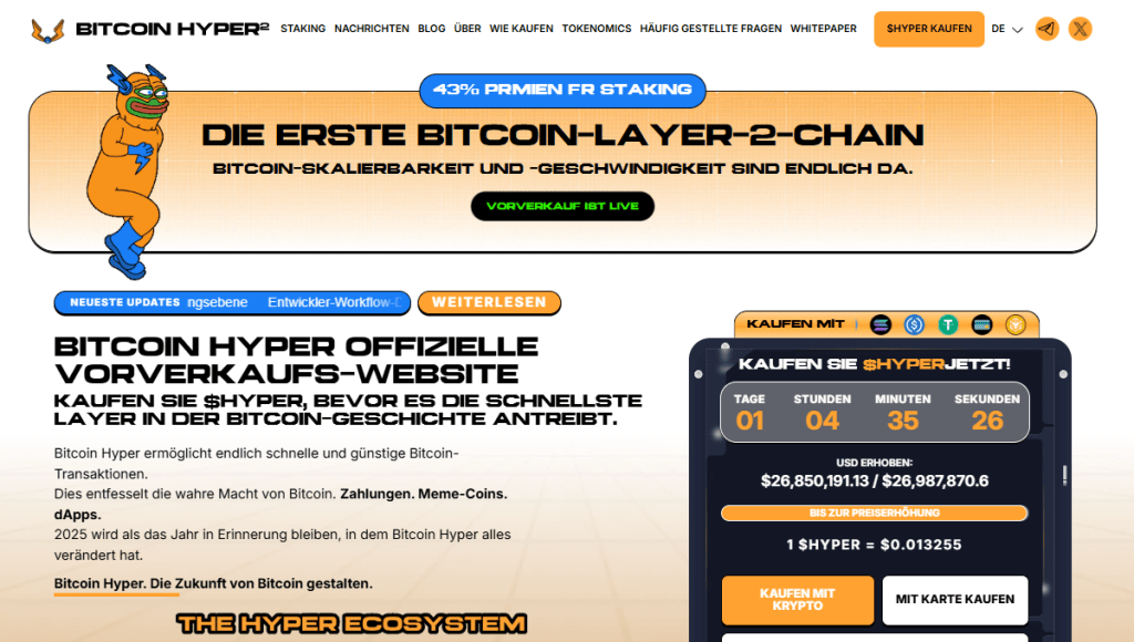 Was Bitcoin Hyper Technisch Von Meme Copycats Trennt