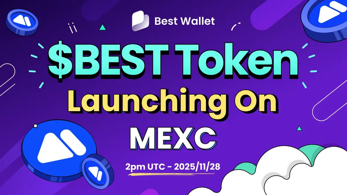 Best Wallet token BEST na MEXC launch november 2025