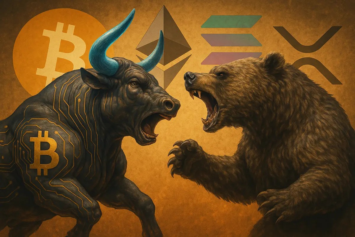 Bitcoin Ethereum kryptomeny býčí trh vs medvedí trh