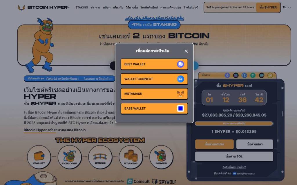 Bitcoin Hyper วิธีซื้อ