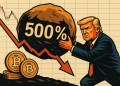 Bitcoin sa prepadol pod 93 tisíc Trump 500 % clá