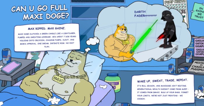 The Maxi Doge presale.