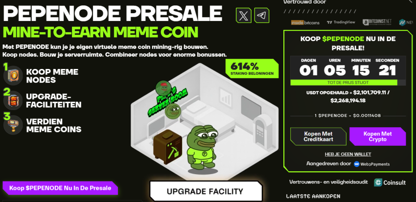 PEPENODE presale