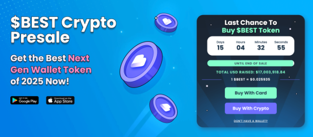 Best Wallet Token presale page.