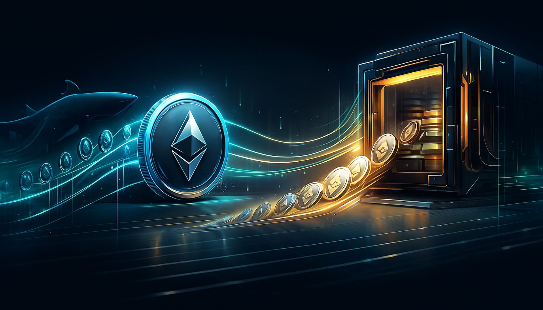 Is SharpLink Gaming Offloading ETH? Linked Wallet Moves 10,975 ETH to Galaxy Digital OTC