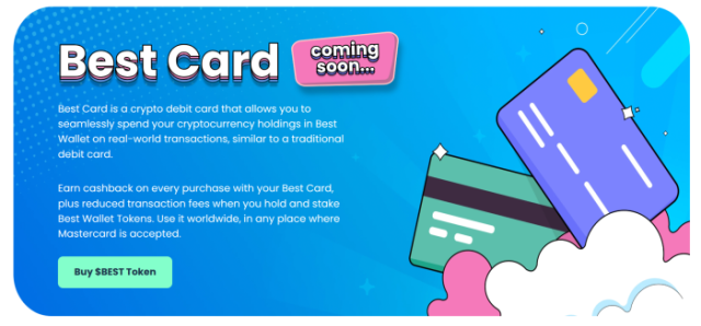 Best Card explanation highlighting the upcoming addition.