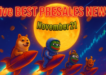 Best Presales Live News Today: Latest Updates on Early Crypto Projects with 10x Potential (November 21)