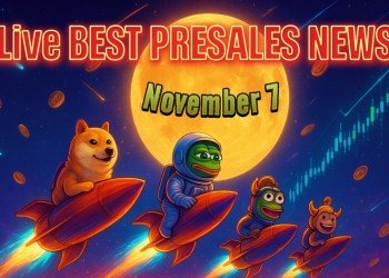 Best Presales Live News Today: Latest Updates on Early Crypto Projects with 10x Potential (November 7)