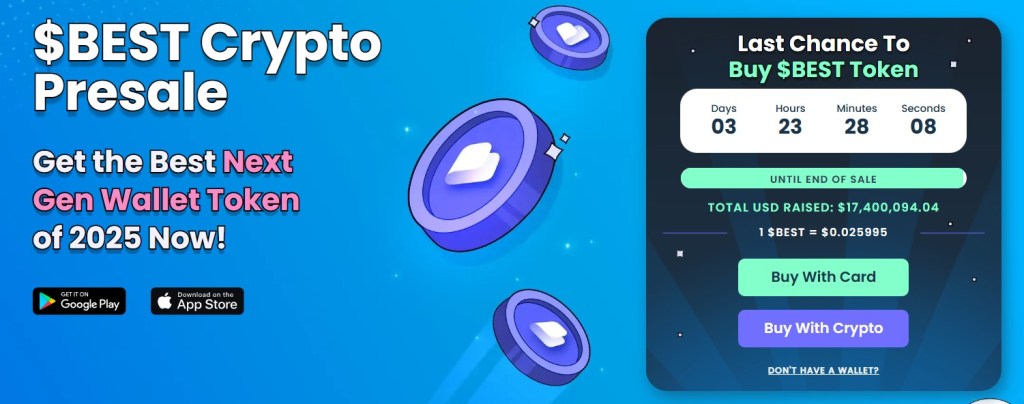 Strona główna przedsprzedaży Best Wallet Token