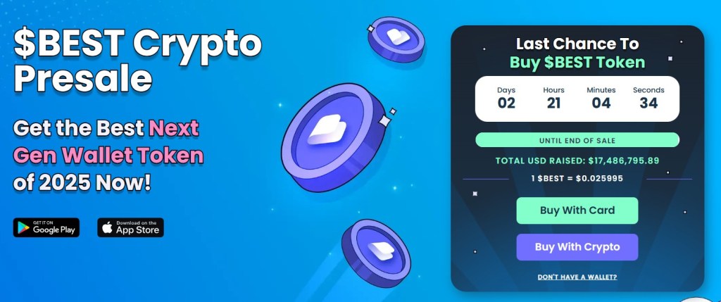 Strona główna przedsprzedaży Best Wallet Token