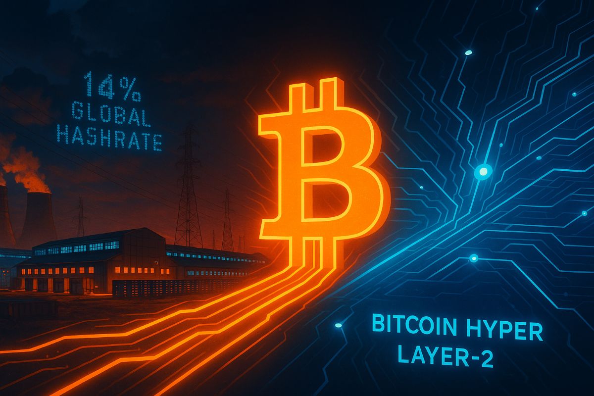 China Ignores Mining Ban, Accounts for 14% of Global Hashrate: Fuels Bitcoin Hyper.