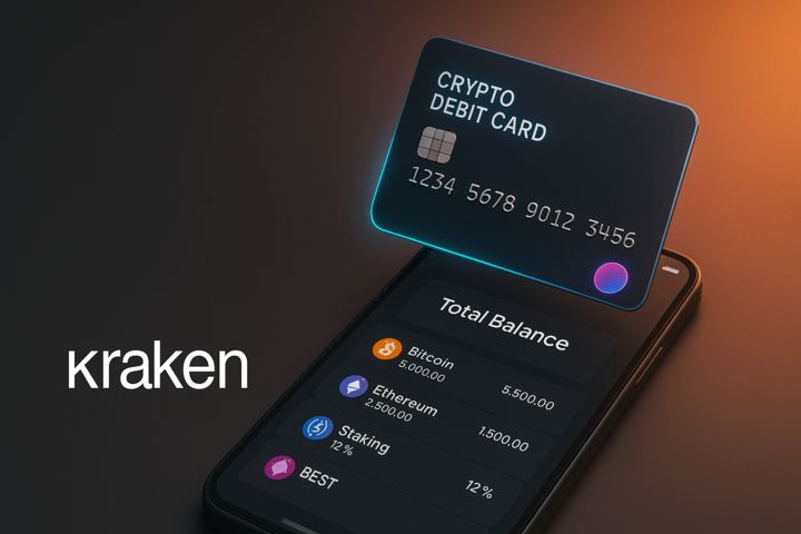 Kraken Launches Crypto Debit Card in EU & UK as Best Wallet Eyes Its Own 'Best Card'.