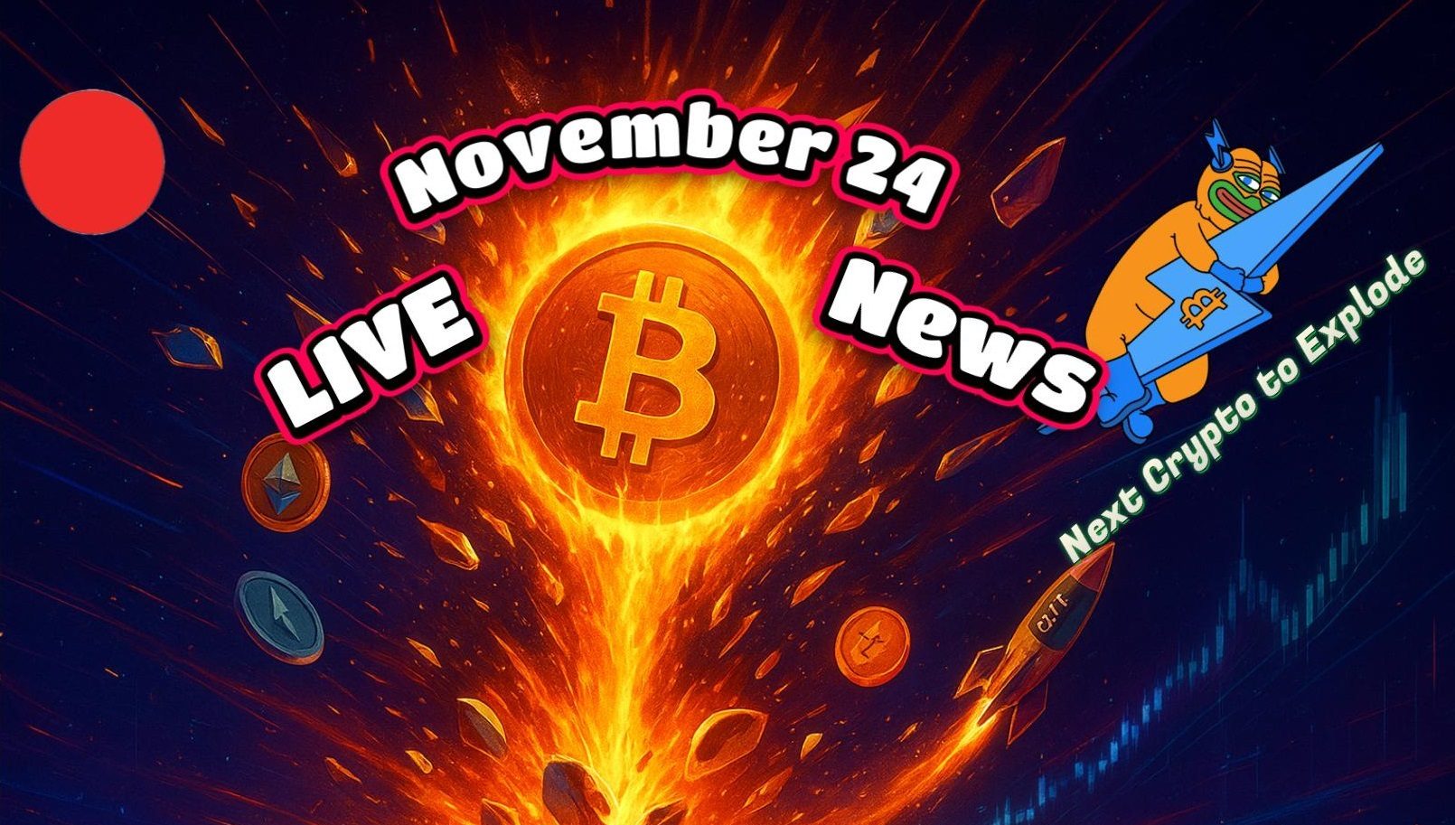 Next Crypto to Explode Live News Today: Timely Insights for Chart Sniffers (November 24)