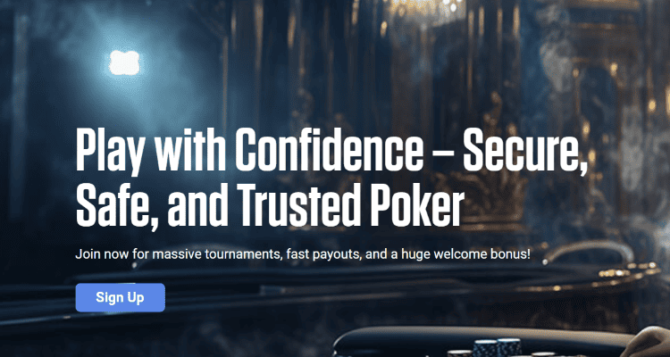 3. Black Chip Poker – veteranas online pokerio scenoje