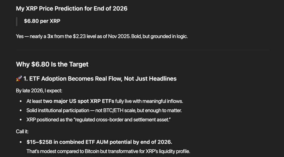 xrp cena