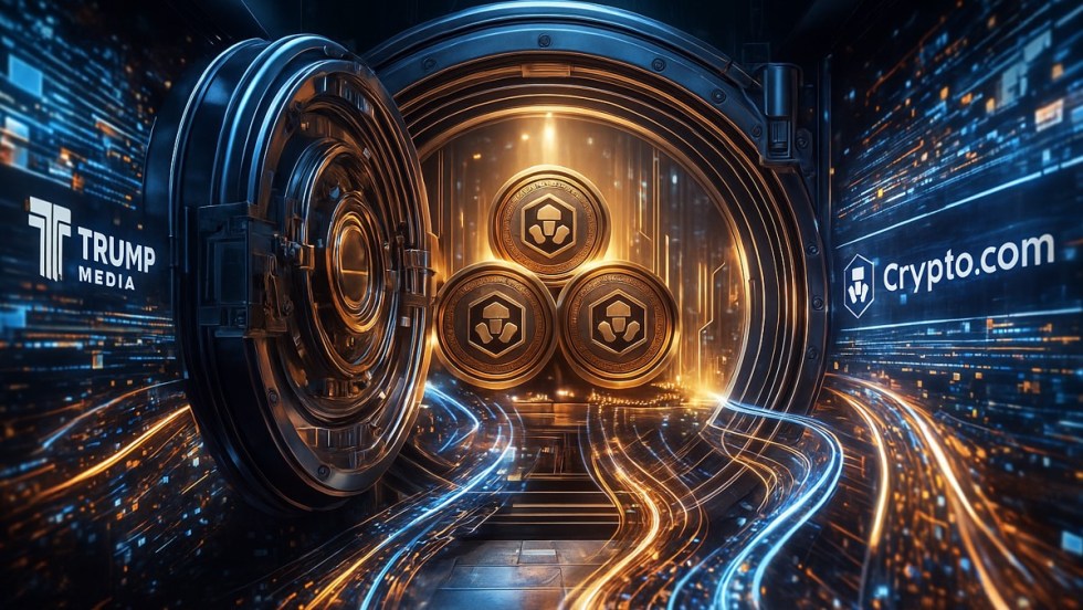 Trump Media crypto treasury deal met Crypto dot com kan $CRO coin 1000x geven in 2026
