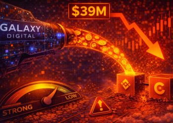 Galaxy Digital Moves $39M In Bitcoin To Exchanges, Signaling Potential Sell-Off