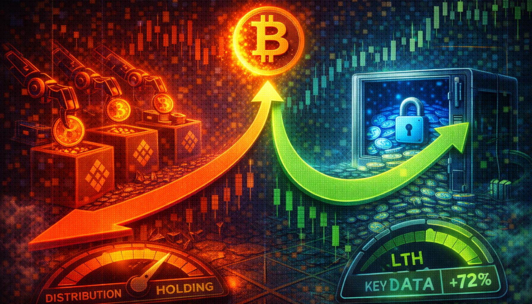 End Of Bitcoin Distribution? Key Data Reveals A Shift In LTH Behavior